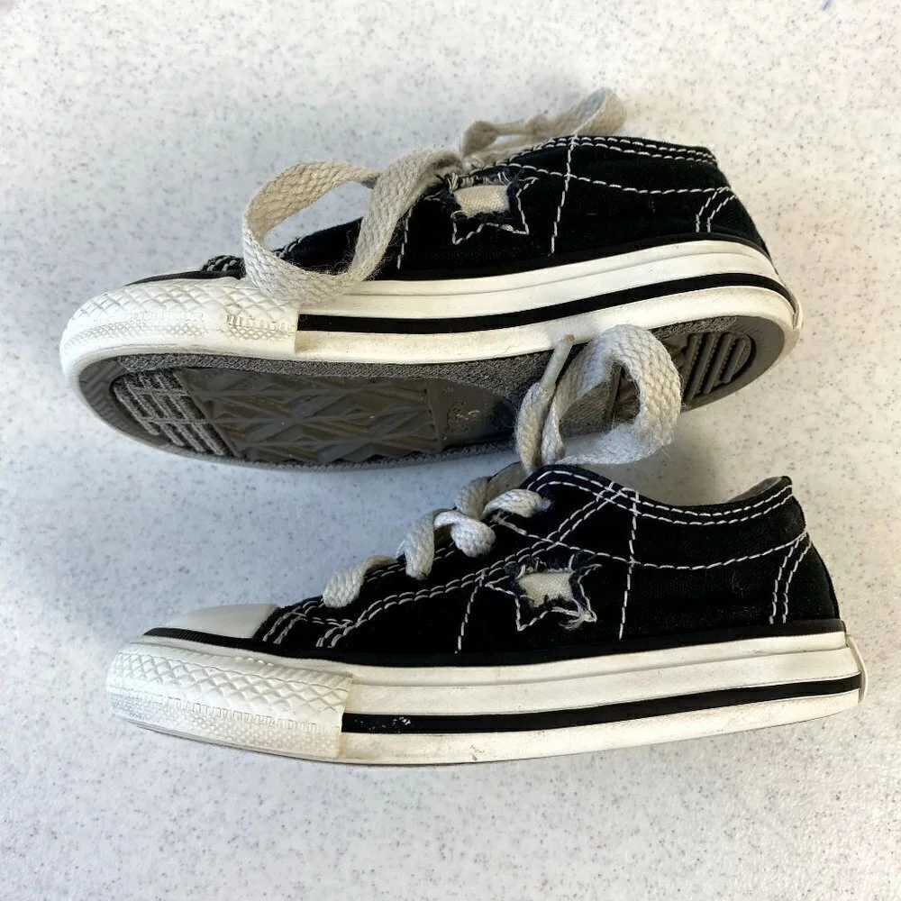 Converse One Star Black Sneakers 6